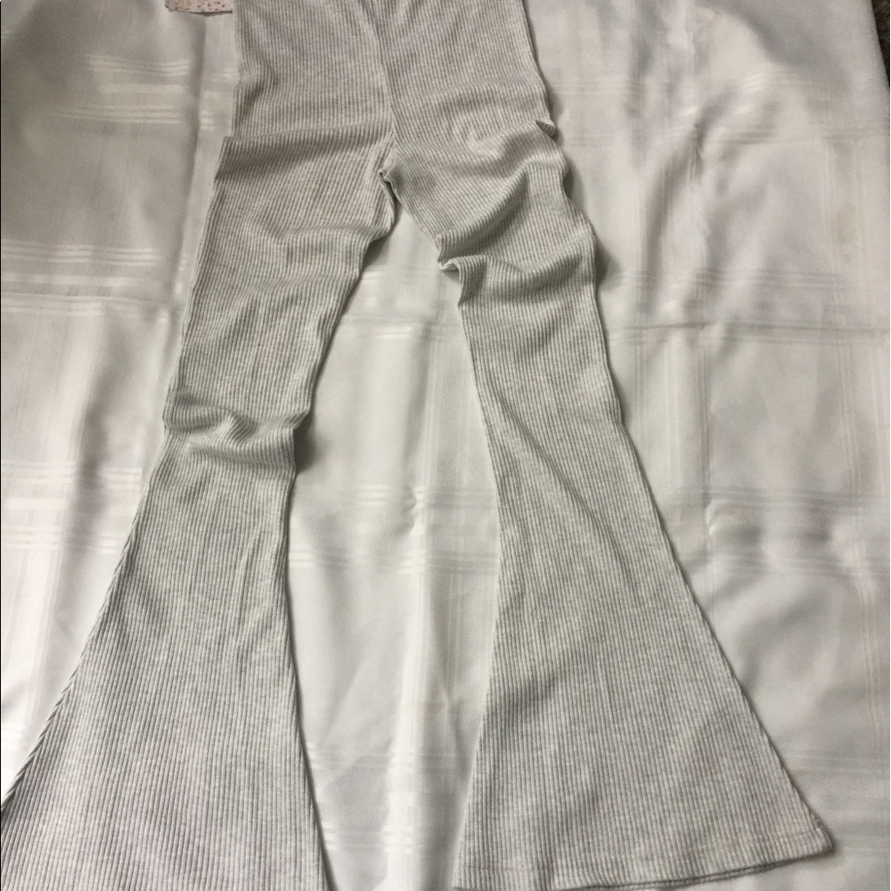 Free People Cozy Ribbed Flare Leggings